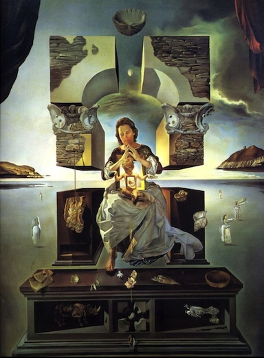 The Madonna of Port Lligat by Salvador Dali
